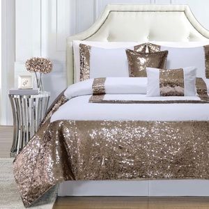 Glitter Flip Sequins Comforter Set